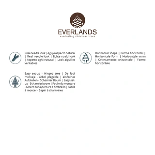 Everlands Geneva Fir - 180 cm - afbeelding 7