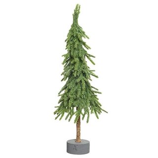 Everlands Mini Kunstkerstboom Glitter - 35 cm