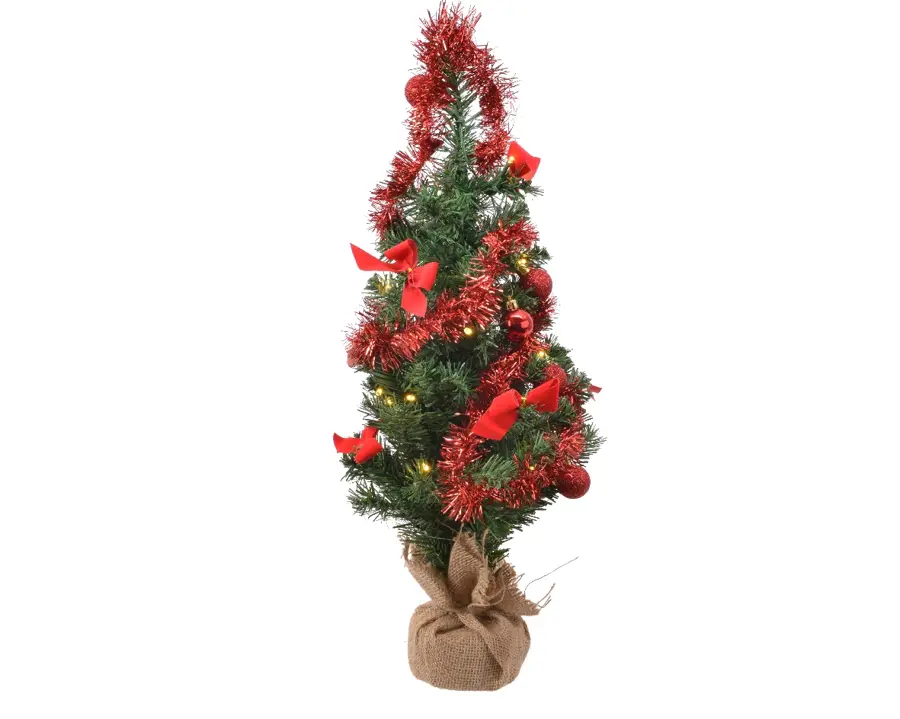 LED Kerstboom Mini Rood - 60 cm