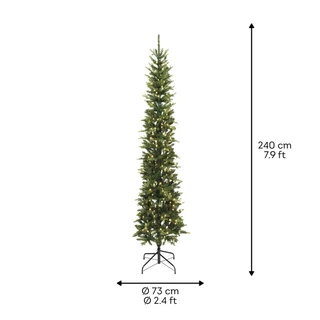 Everlands Slim fir LED - 240cm - afbeelding 5