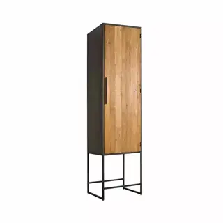 Tower Living Felino Opbergkast Rechts - 60x45x220 cm - afbeelding 1