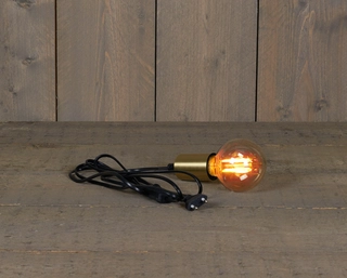 Fitting Lamp Goud - 6x4,2 cm - afbeelding 1