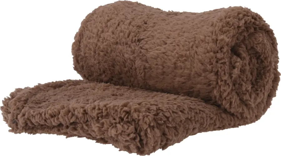 Fleece Deken 127x152 - Taupe