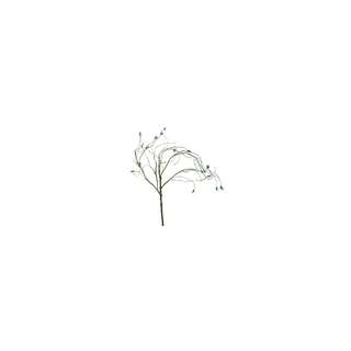 Kunsttak Flex Twig met Blad Groen - 112 cm