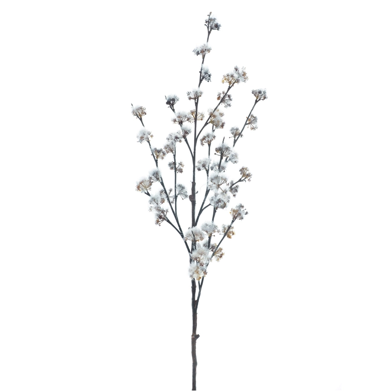 Kunsttak Flocked Gypso Spray Bruin - 96 cm