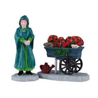 Lemax Floral Street Vendor - 2 st.