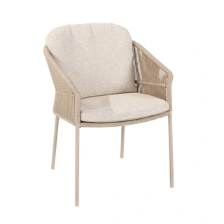 4 Seasons Outdoor Florence Dining Tuinstoel - Latte