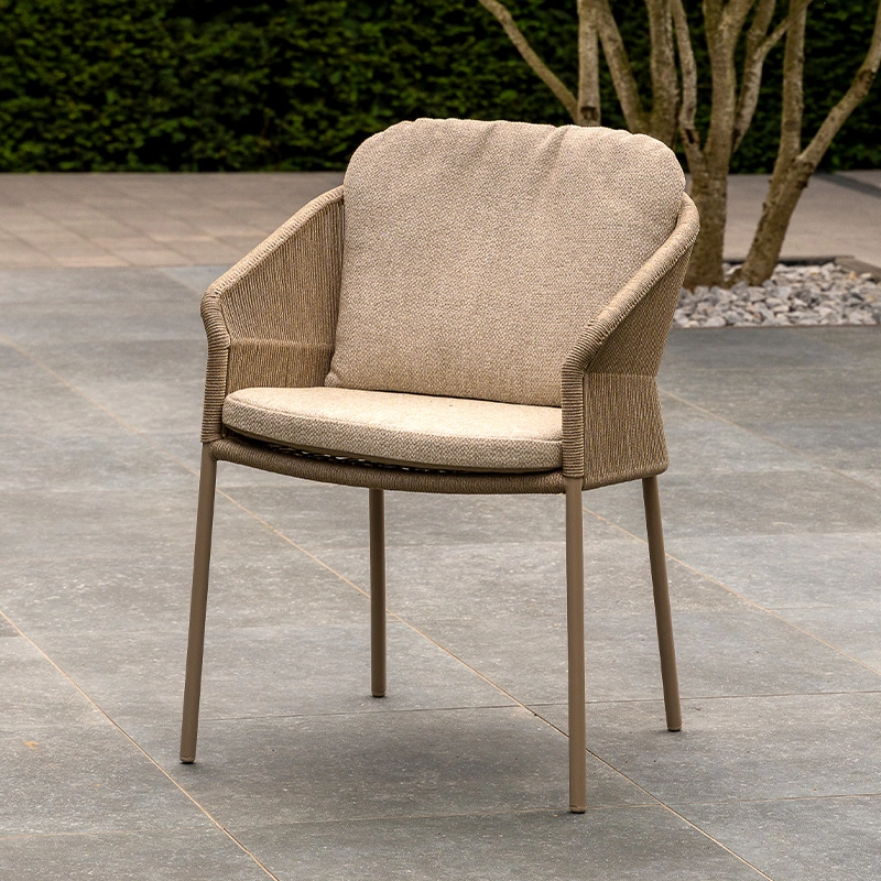 4 Seasons Outdoor Florence Dining Tuinstoel - Latte - afbeelding 6