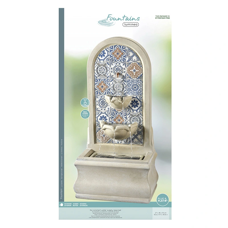 Fontein Mozaïek Zand - 91 cm - afbeelding 2