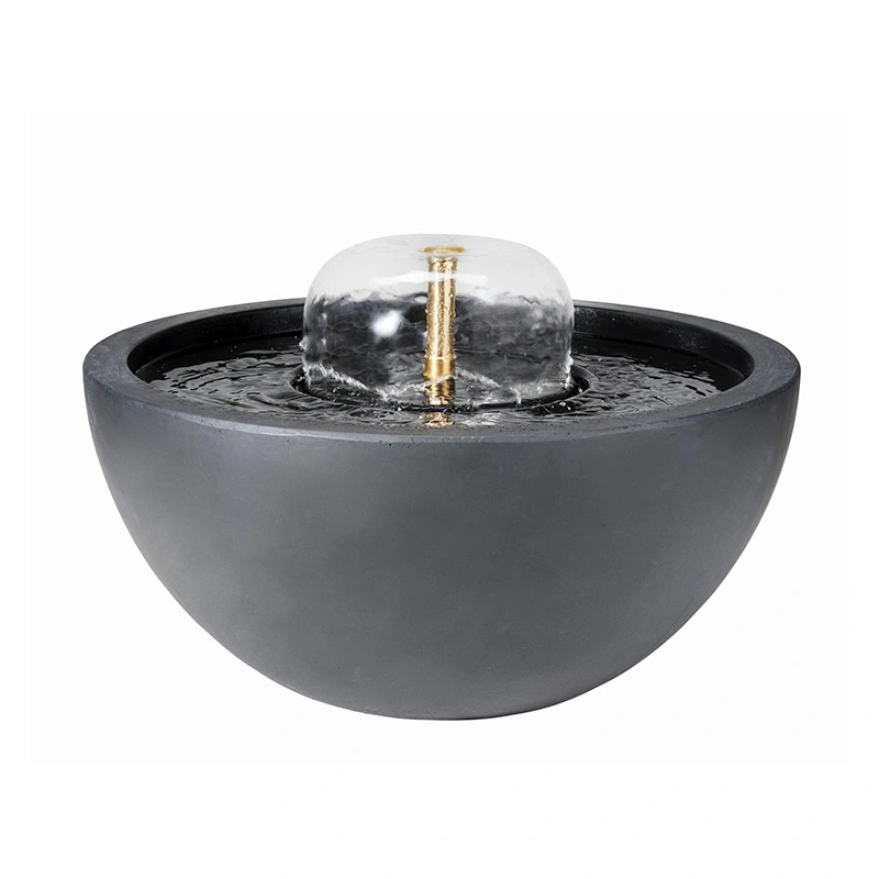 Fontein Schaal - Zwart - afbeelding 1