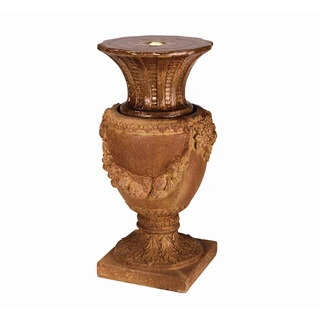 Fontein Vaas Guirlande - Bruin - afbeelding 1