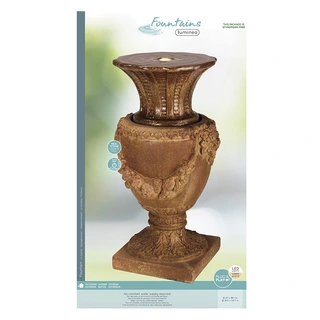 Fontein Vaas Guirlande - Bruin - afbeelding 2