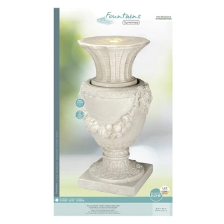 Fontein Vaas Guirlande - Wit - afbeelding 2