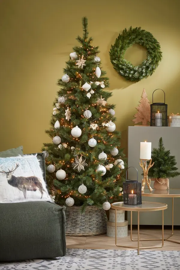 Triumph Tree Forest Frosted Kunstkerstboom Slim - 185 cm - afbeelding 3