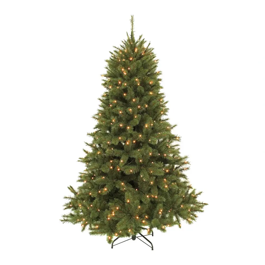 Forest Frosted Kunstkerstboom Dark Green LED - 260 cm - afbeelding 1