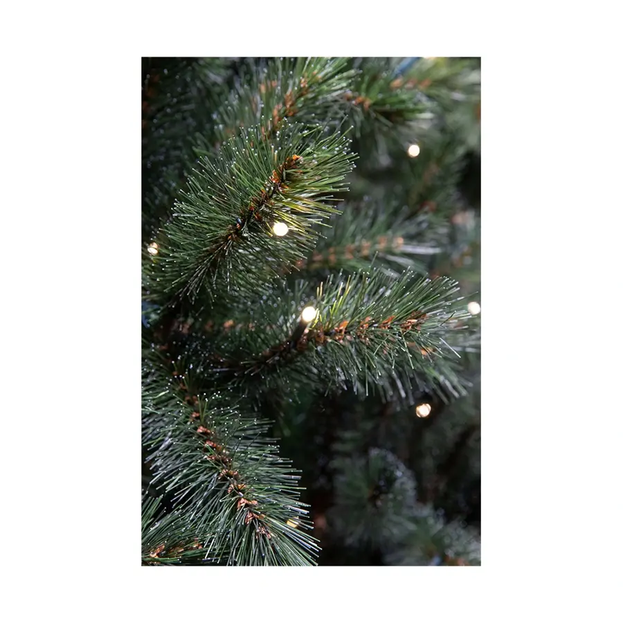 Forest Frosted Kunstkerstboom Dark Green LED - 260 cm - afbeelding 2