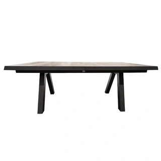 Formosa Verstelbare Tuintafel Antraciet - 205/265x103 cm - afbeelding 3