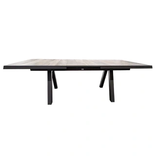 Formosa Verstelbare Tuintafel Antraciet - 205/265x103 cm - afbeelding 4