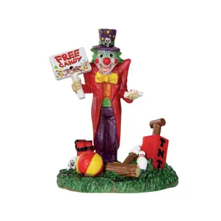 Lemax Free Candy Clown