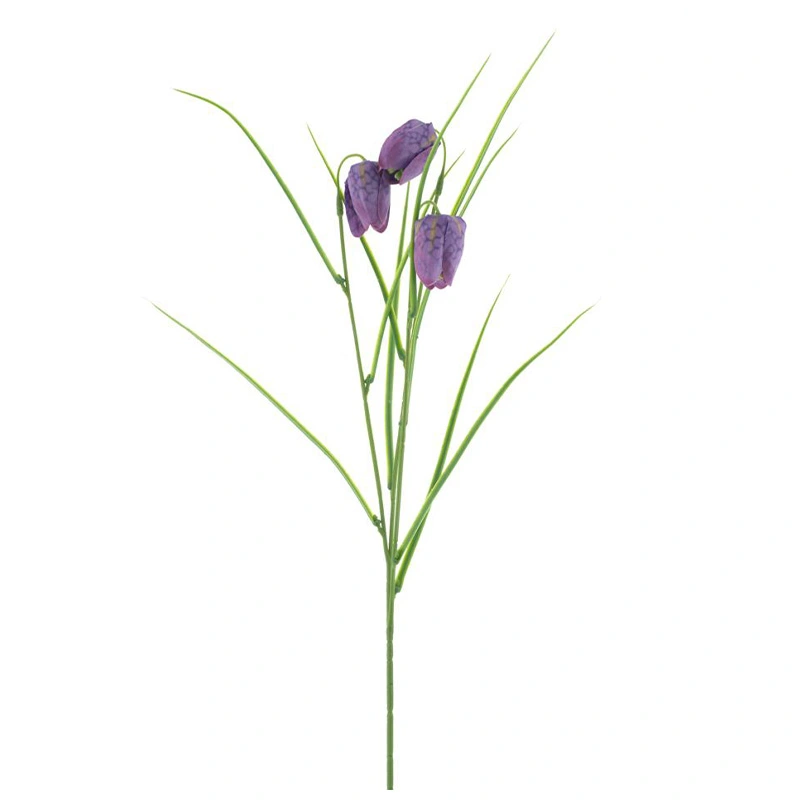 Kunstbloem Fritillaria Paars - 50 cm
