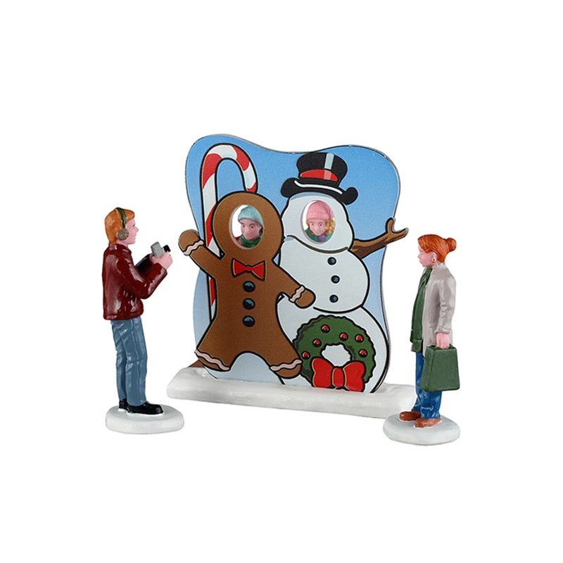 Lemax Frosty Photo Op - 3 st.