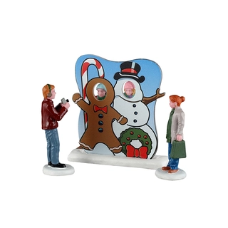Lemax Frosty Photo Op - 3 st.