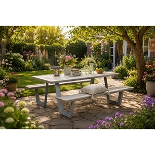 Garden Impressions Bell Picknick Set Taupe - 200 cm - afbeelding 2