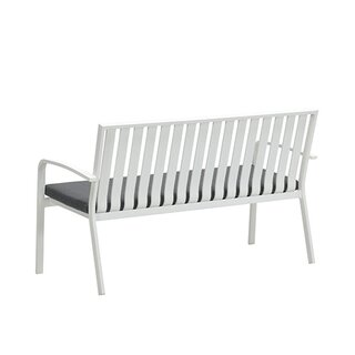 Garden Impressions Bruno Parkbank 150 cm - Wit - afbeelding 2