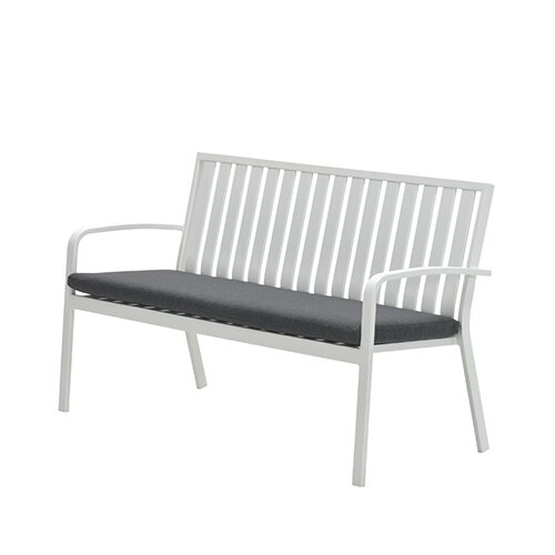 Garden Impressions Bruno Parkbank 150 cm - Wit - afbeelding 1