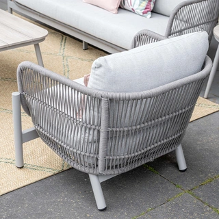 Garden Impressions Catanzaro Loungeset - Taupe/Valley Sand - afbeelding 7