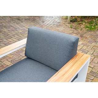 Garden Impressions Cube Sofa Loungeset - Teak White - afbeelding 4