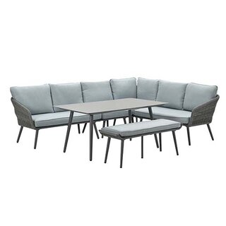 Garden Impressions Davis Lounge Diningset - CB Grey