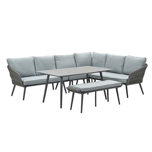Garden Impressions Davis Lounge Diningset - CB Grey - afbeelding 1