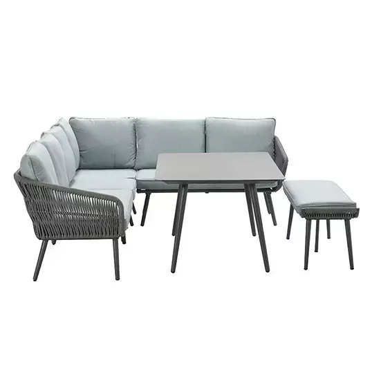 Garden Impressions Davis Lounge Diningset Rechts - CB Grey - afbeelding 3