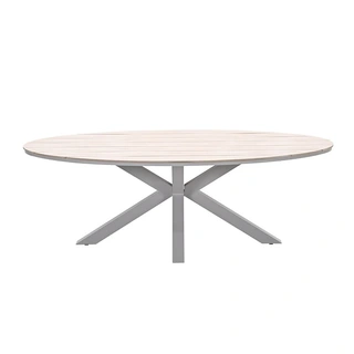 Garden Impressions Edison Tuintafel Taupe - 220x115 cm - afbeelding 2