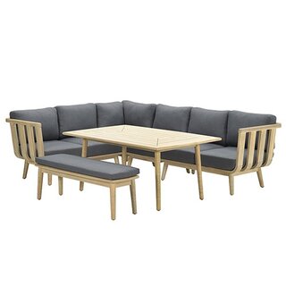 Garden Impressions King Lounge- diningset - Antraciet - afbeelding 1