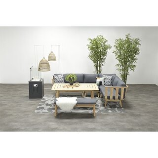 Garden Impressions King Lounge- diningset - Antraciet - afbeelding 3