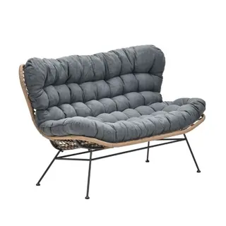 Garden Impressions Libelle Loungebank - Natural Rotan
