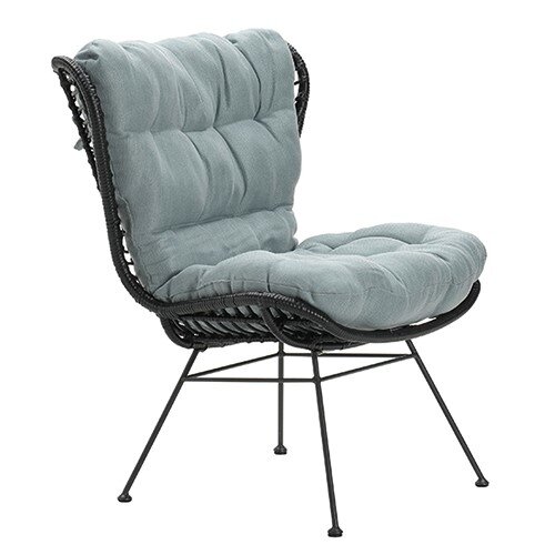 Mooie vrouw Catastrofaal beneden Garden Impressions Libelle Relax Fauteuil - Black Rotan | De Boet