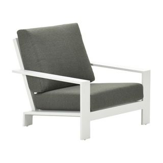 Garden Impressions Lincoln Lounge Fauteuil - Wit Mosgroen - afbeelding 1