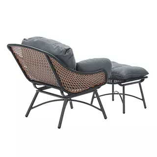 Garden Impressions Logan fauteuil met voetenbank - Copper - afbeelding 2