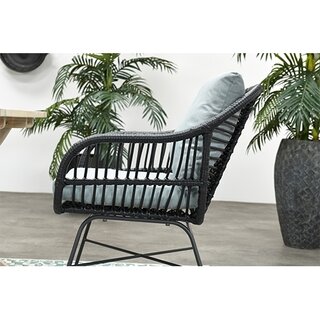 Garden Impressions Margriet dining fauteuil - Zwart - afbeelding 2