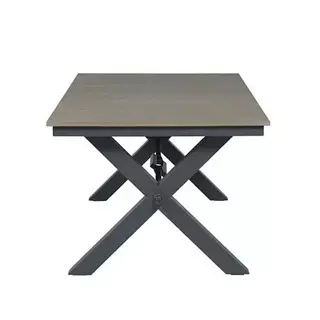 Garden Impressions Robusto Tuintafel 200x100 cm - Carbon Black - afbeelding 3