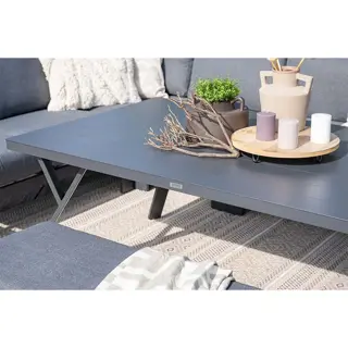 Garden Impressions Rondo Lounge Diningset - Carbon Black - afbeelding 6