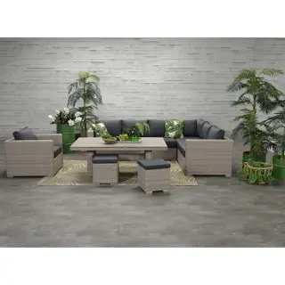 Garden Impressions Tennessee Lounge Tuinstoel - VW Antraciet - afbeelding 3