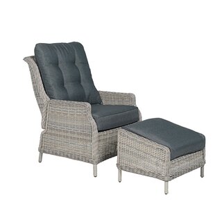 Garden Impressions Veracruz relaxstoel+voetenbank VW | De Boet