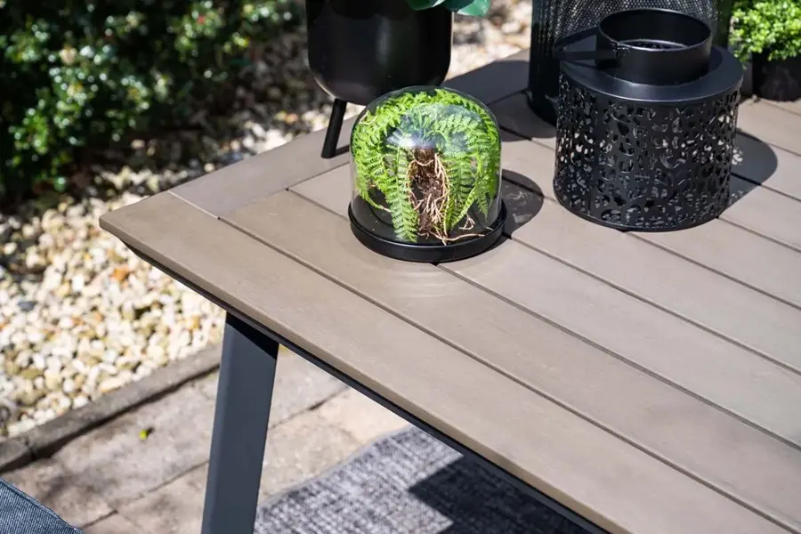 Garden Impressions Vigo Tuintafel 230x100 - Carbon Grey - afbeelding 5