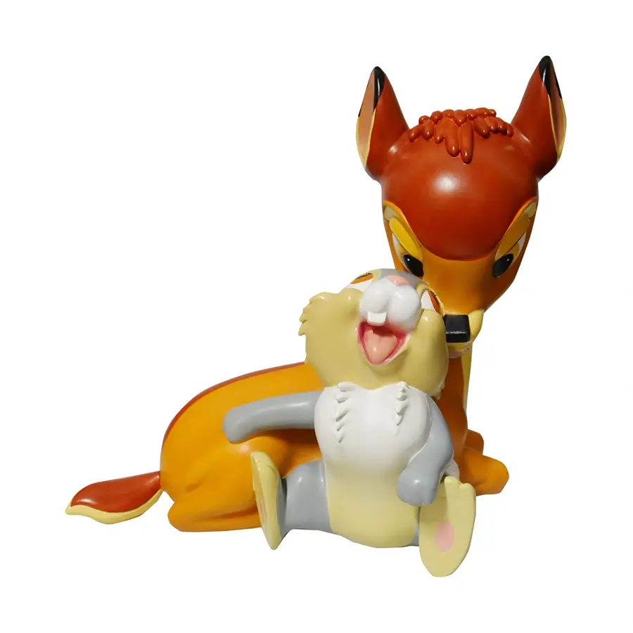 Disney Tuinbeeld Bambi en Stampertje - 27 cm