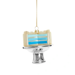 Yup Kerstornament Gender Reveal Taart - Blauw - afbeelding 2