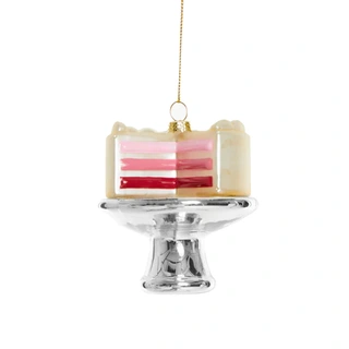 Yup Kerstornament Gender Reveal Taart - Roze - afbeelding 2